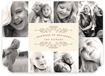 Classic Collage Christmas Photo Cards