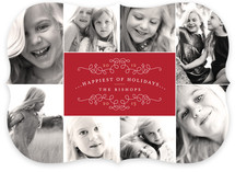 Classic Collage Christmas Photo Cards