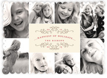 Classic Collage Christmas Photo Cards