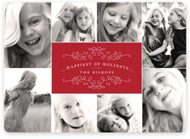 Classic Collage Christmas Photo Cards