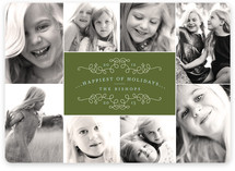 Classic Collage Christmas Photo Cards