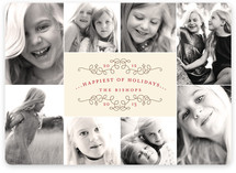Classic Collage Christmas Photo Cards