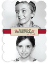 Christmas Ribbon Christmas Photo Cards