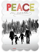 Modern Headline Christmas Photo Cards