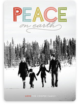 Modern Headline Christmas Photo Cards