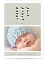 A New Stocking Christmas Photo Cards