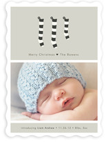 A New Stocking Christmas Photo Cards