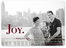 Holiday Nostalgia Christmas Photo Cards