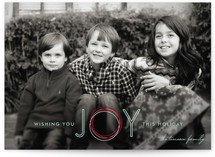 Holiday Joy Christmas Photo Cards