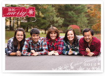 Be Merry Christmas Photo Cards