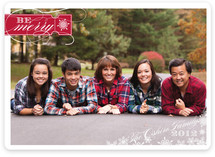 Be Merry Christmas Photo Cards