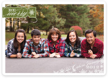 Be Merry Christmas Photo Cards