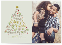 Be Merry and Bright Christmas Photo Cards