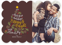 Be Merry and Bright Christmas Photo Cards
