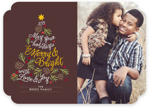 Be Merry and Bright Christmas Photo Cards