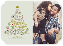 Be Merry and Bright Christmas Photo Cards