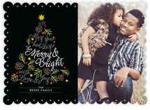 Be Merry and Bright Christmas Photo Cards