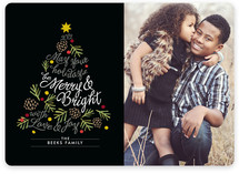Be Merry and Bright Christmas Photo Cards