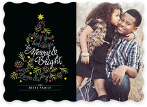 Be Merry and Bright Christmas Photo Cards