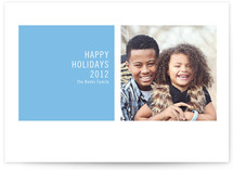 Modern Geometric Christmas Photo Cards