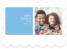 Modern Geometric Christmas Photo Cards