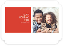 Modern Geometric Christmas Photo Cards