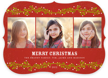 French Berries Christmas Photo Cards
