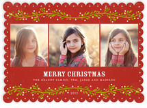 French Berries Christmas Photo Cards