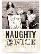 Naughty is Nice Christmas Photo Cards