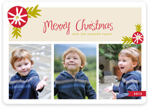 Mistletoe Merry Christmas Photo Cards