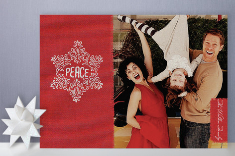 Common Thread of Peace Christmas Photo Cards
