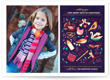 Modern 12 Days Christmas Photo Cards