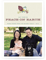 Rustic Charm Christmas Photo Cards
