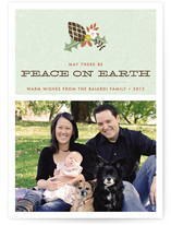 Rustic Charm Christmas Photo Cards