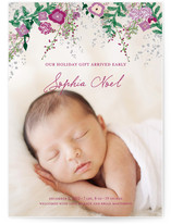 Fleur de Noel Christmas Photo Cards