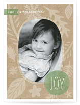 Winter Kraft Christmas Photo Cards