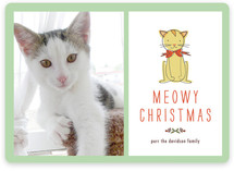 Meowy Christmas Christmas Photo Cards
