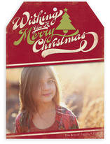 Merry Retro Christmas Christmas Photo Cards