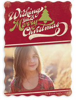Merry Retro Christmas Christmas Photo Cards