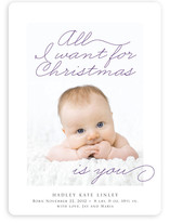 All I Want Christmas Photo Cards