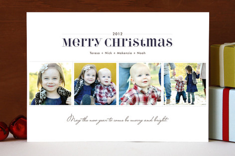 Dashing Christmas Photo Cards