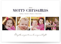 Dashing Christmas Photo Cards