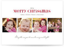 Dashing Christmas Photo Cards