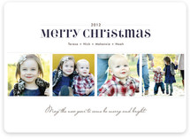 Dashing Christmas Photo Cards
