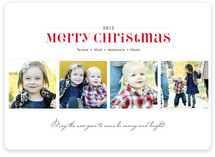 Dashing Christmas Photo Cards