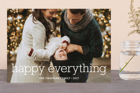 Happy Everything Christmas Photo Cards