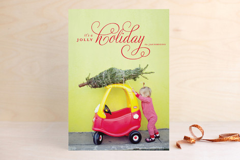 It's a Jolly Holiday Christmas Photo Cards