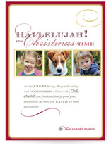 Hallelujah Christmas Photo Cards