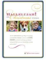 Hallelujah Christmas Photo Cards