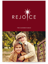 Rejoice Christmas Photo Cards